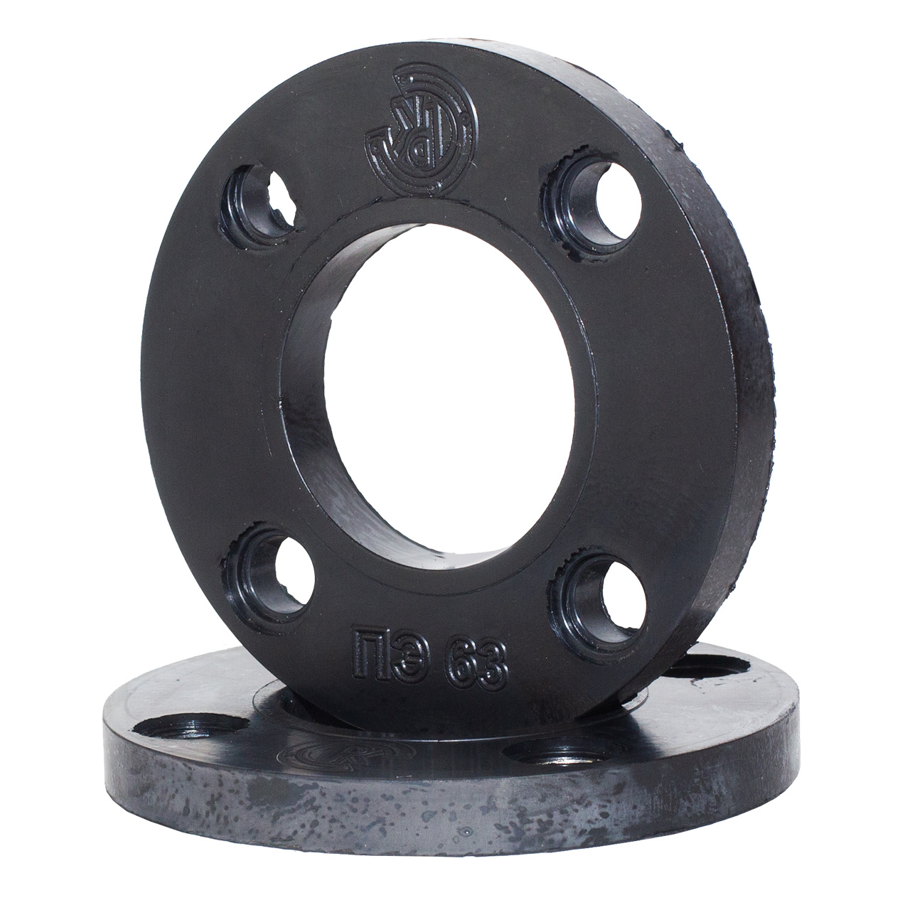 Фланец с полимерным покрытием Ду 50 (ПЭ 63) Ру 10-16 (5 мм) Техкомплект