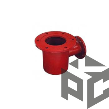 Подставка пожарная стальная ППОФ 125 Ру 10 Техкомплект (усиленная) от производителя "Рускон"