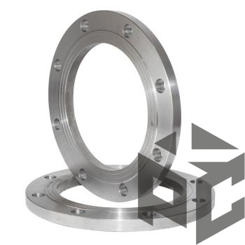 Фланец сталь 09Г2С плоский Ду 200 Ру 16 ГОСТ 12820 Техкомплект от производителя "Рускон"