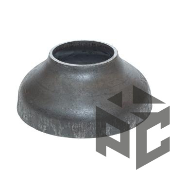 Переход стальной К-2 426х9-159х4,5 ГОСТ 17378 Рунак от производителя "Рускон"