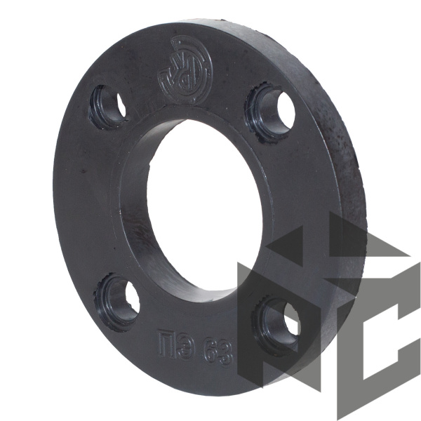 Фланец с полимерным покрытием Ду 40 (ПЭ 50) Ру 16 (2 мм) Техкомплект от производителя "Рускон"